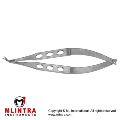 Castroviejo Corneoscleral Scissor Right - Small Blades Stainless Steel, 10.5 cm - 4"